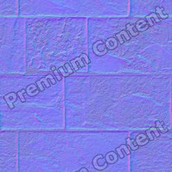 Seamless Textures of Wall Stones + Normal & Bump Mapping